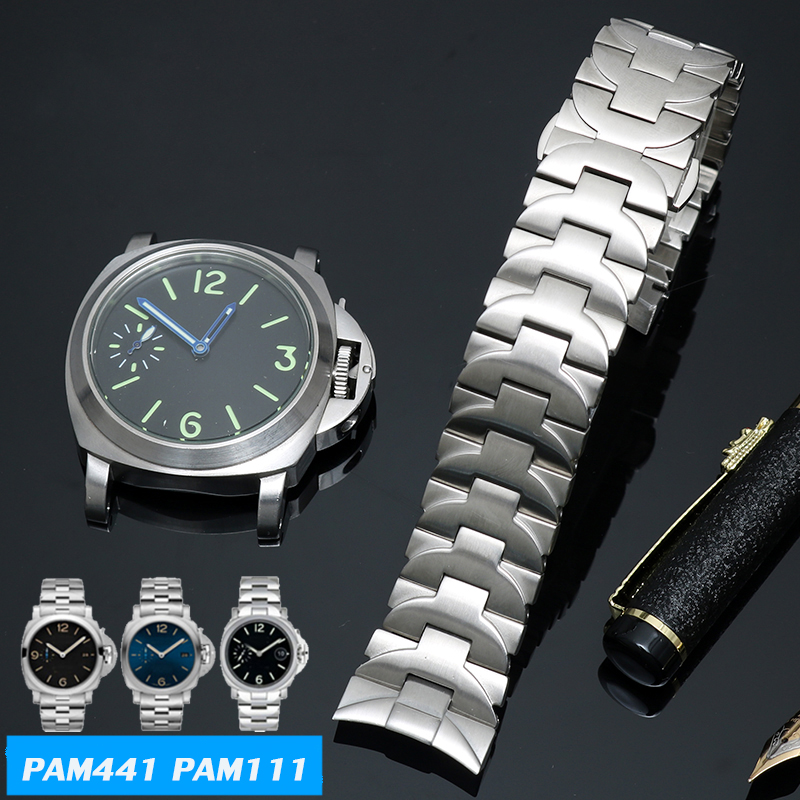 Luxury Watch Panerai - 22mm 24mm Stainless Steel Bracelet Solid