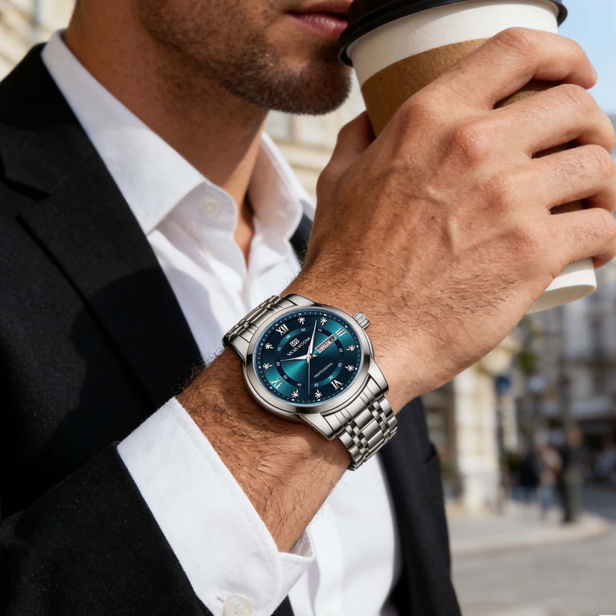 Luxury Rhinestone Gold Ring St - Luxury Watch With Green Dial ulasan dan harga