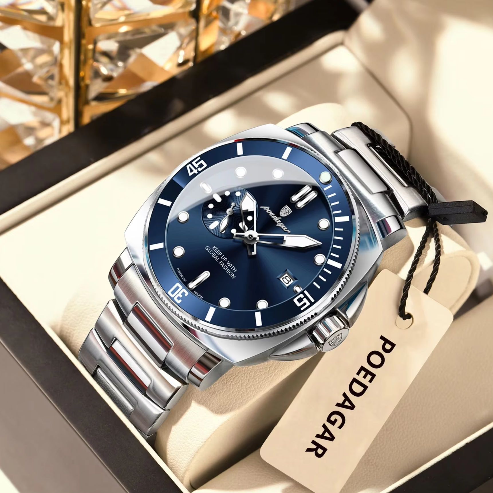 POEDAGAR Top Fashion Luxury Wa - Luxury Watch Zone ulasan dan harga
