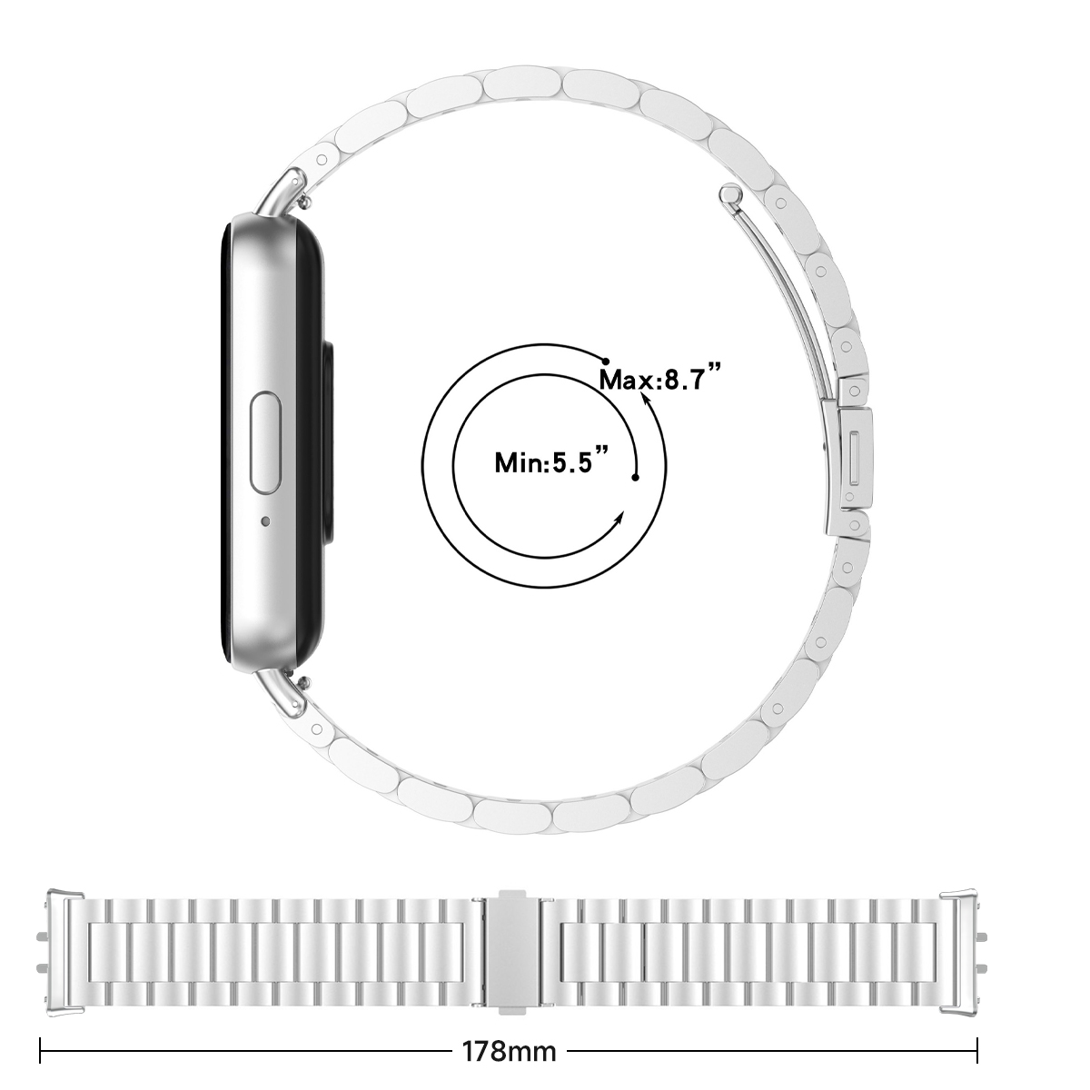 Stainless Steel Strap For Sams - Luxury Watch Galaxy ulasan dan harga