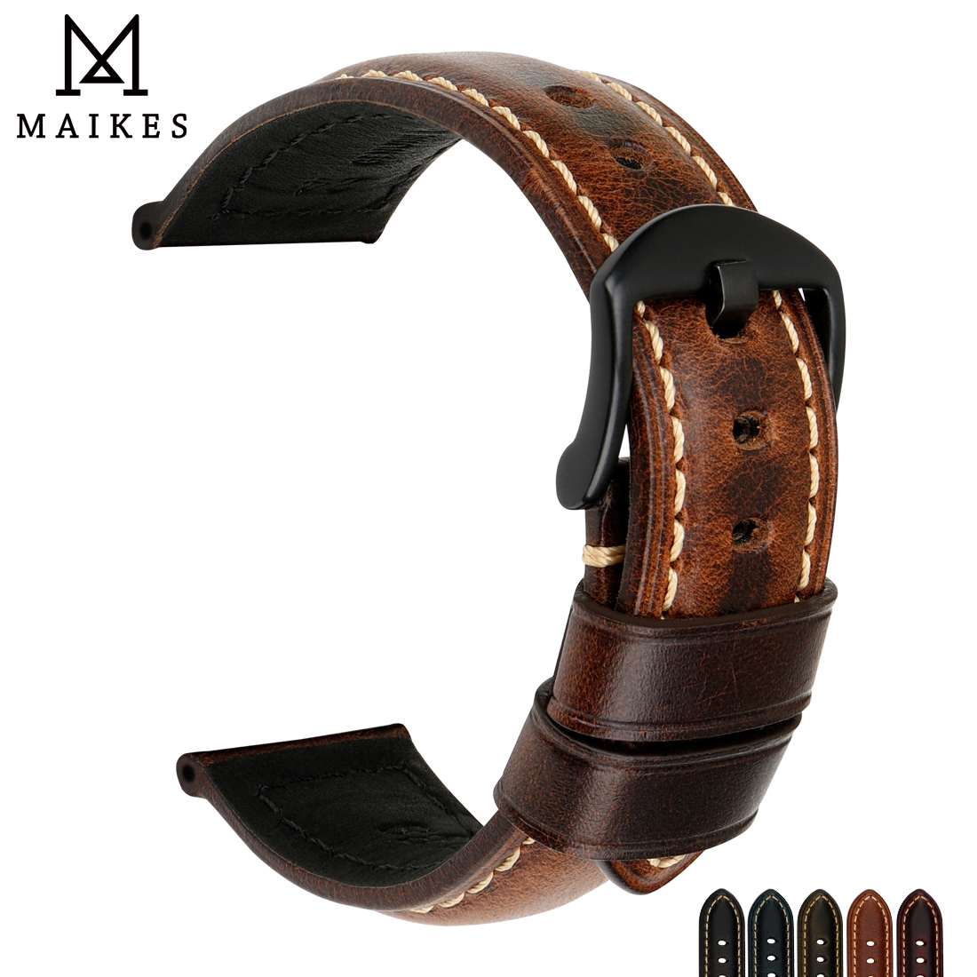 Luxury Handmade Watch Band Wit - Luxury Watch Panerai ulasan dan harga