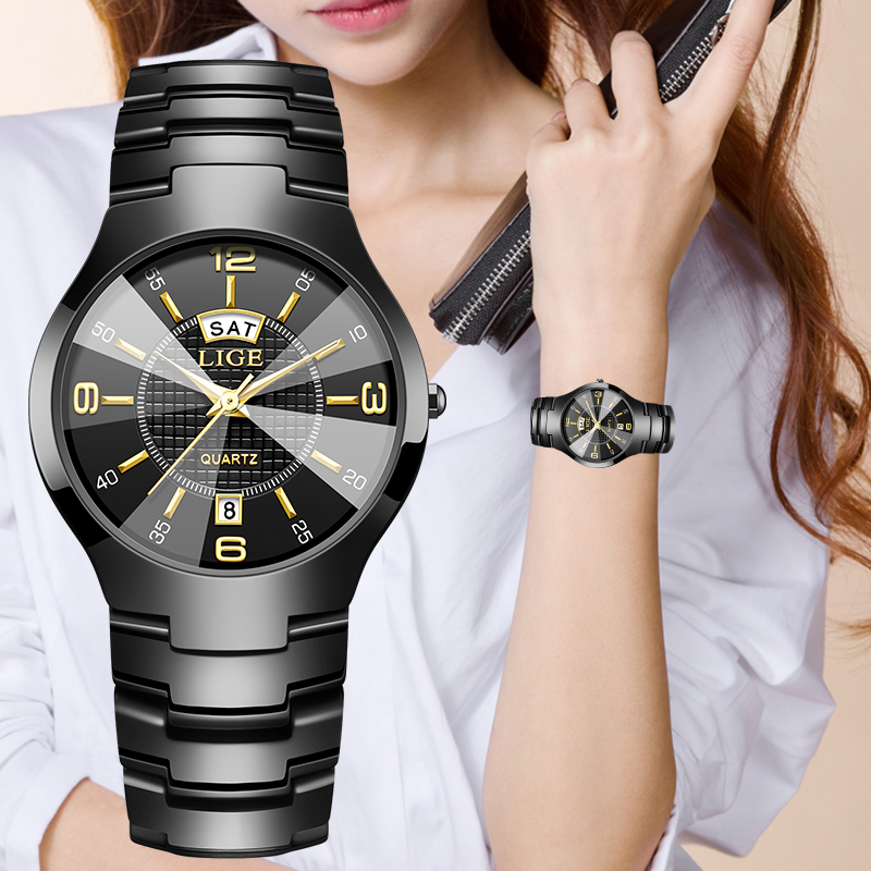 LIGE Fashion Elegant Women's W - Luxury Watch In Usa ulasan dan harga
