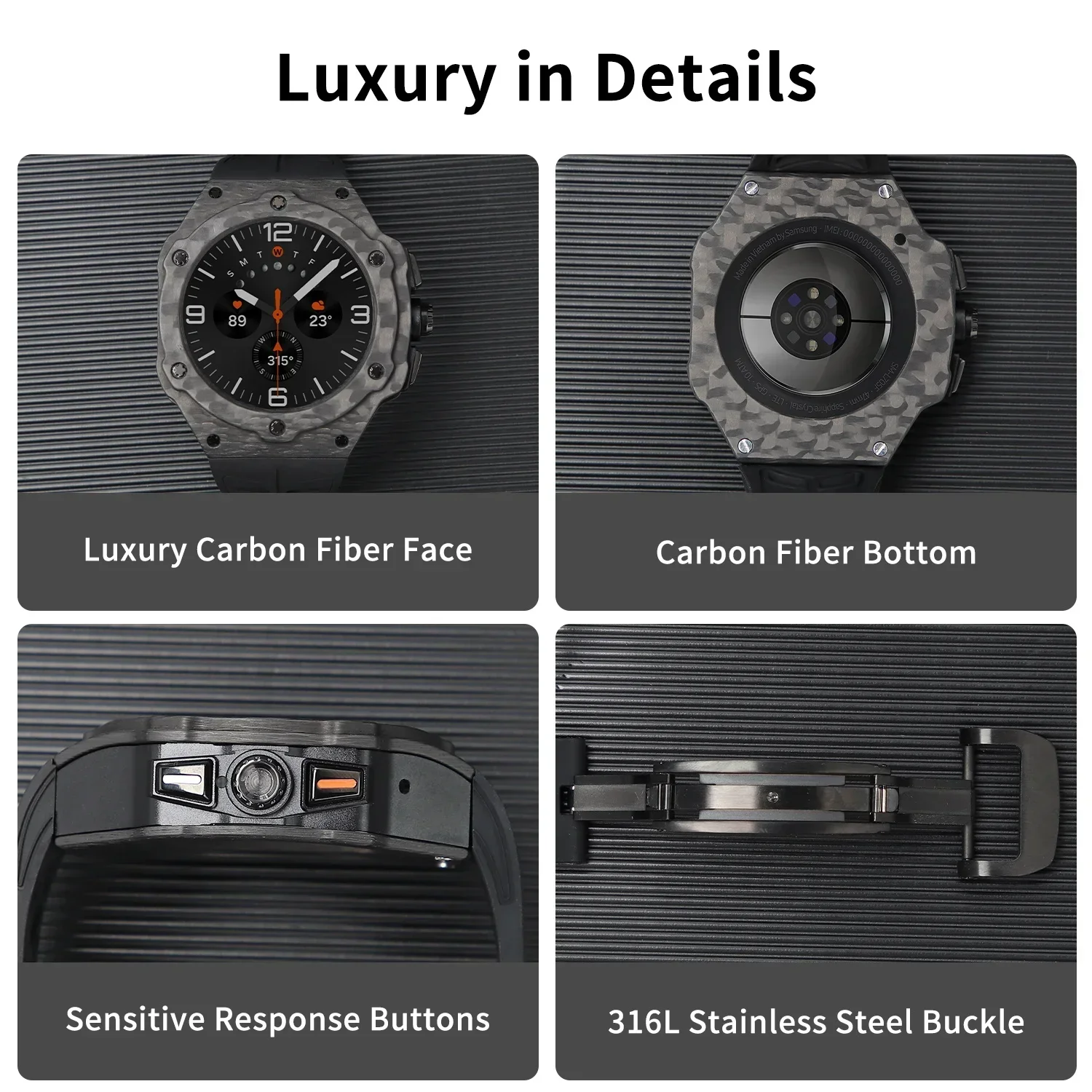 Luxury Modification Kit for Sa - Luxury Watch Galaxy ulasan dan harga