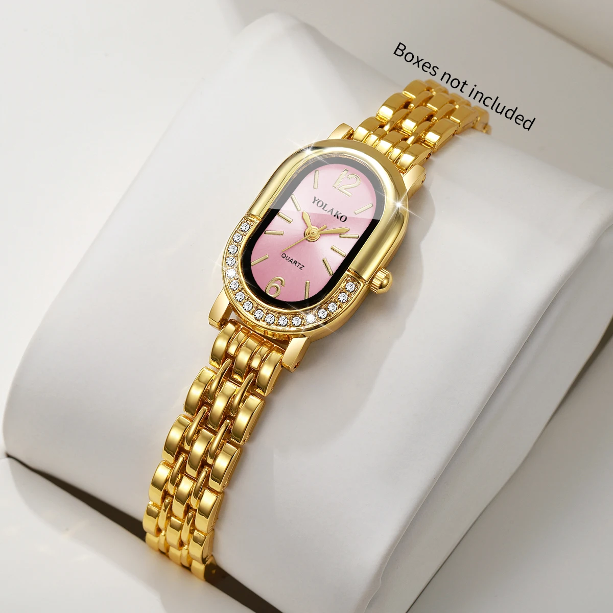 Luxury Rhinestone Women Quartz - Luxury Watch Storage ulasan dan harga