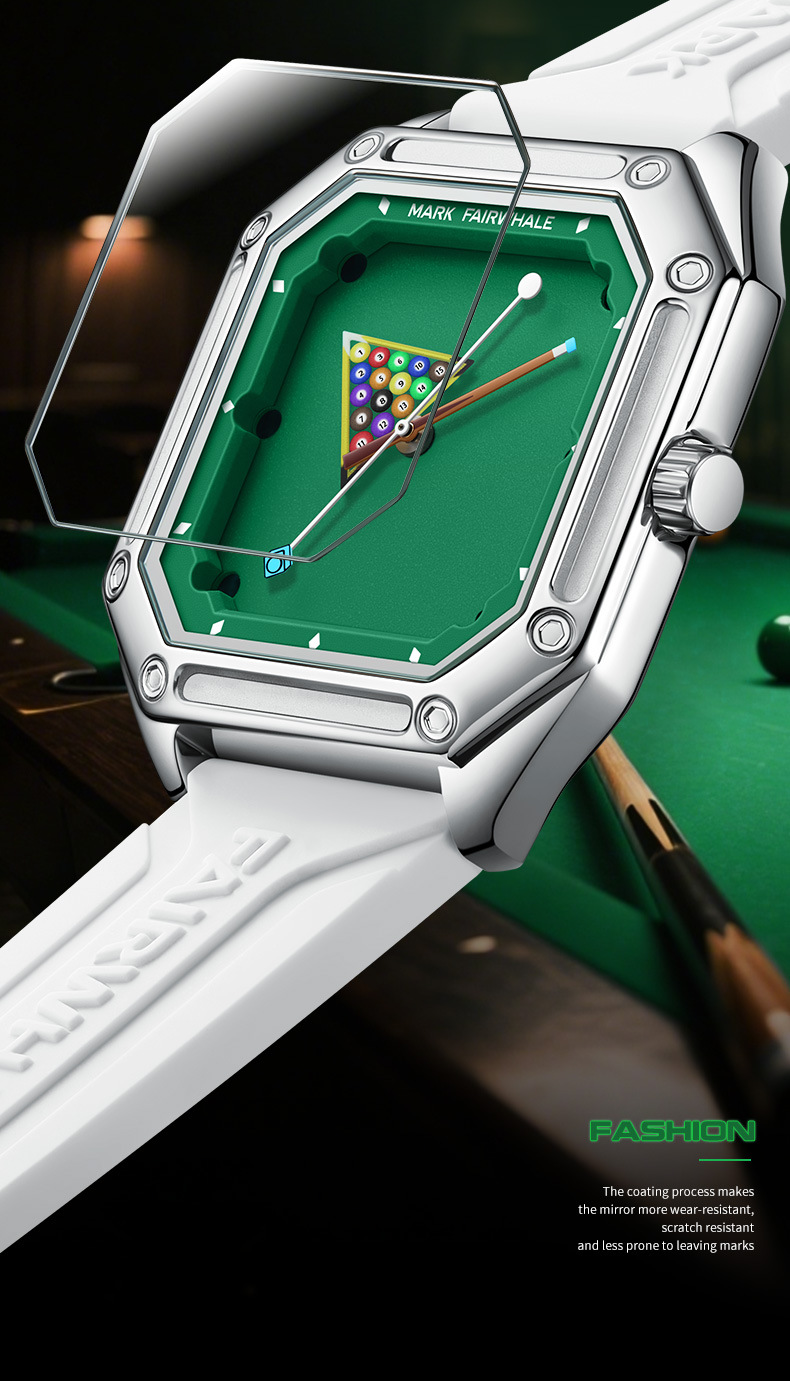 Square Billiards Dial Wristwat - Luxury Watch Hublot ulasan dan harga