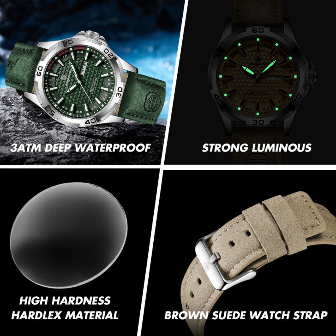 PAAZOMU Luxury Brand Men Watch - Zen Luxury Watch ulasan dan harga
