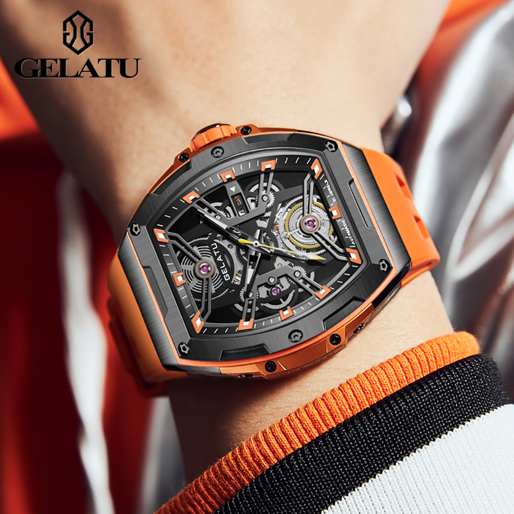 GELATU Men's Watches Trend Fas - Luxury Watch Hand ulasan dan harga