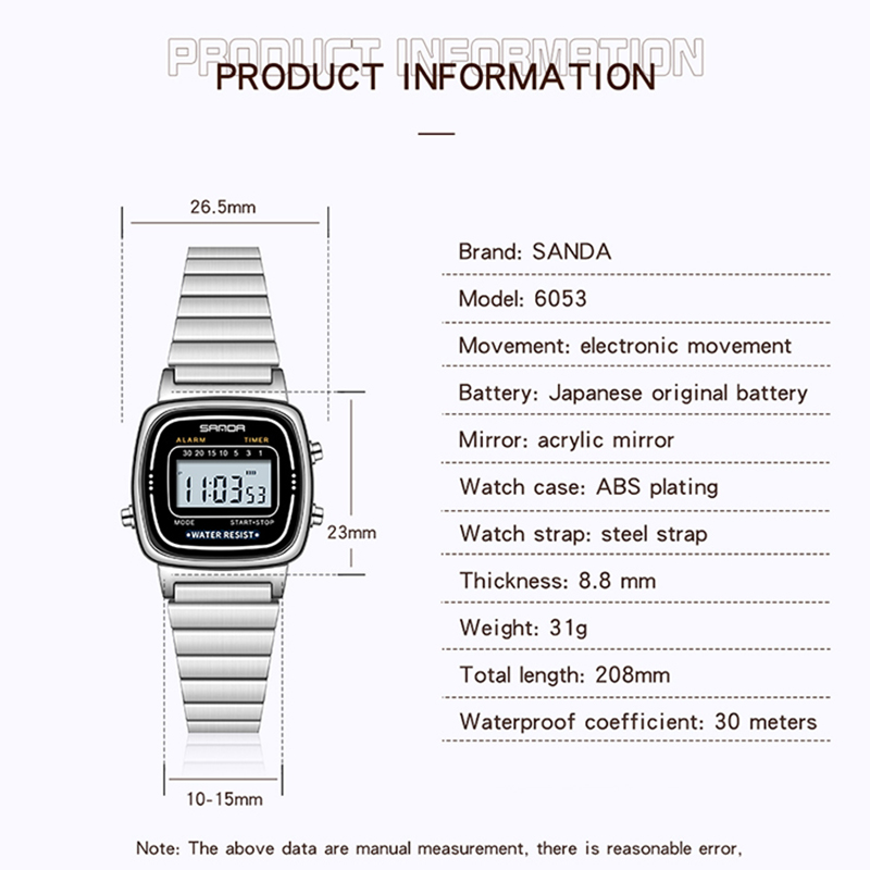SANDA Women Golden Classic Qua - Luxury Watch Zone ulasan dan harga