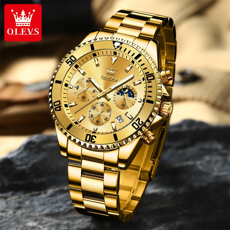 OLEVS Watch Men Top Brand Luxu - Zen Luxury Watch ulasan dan harga