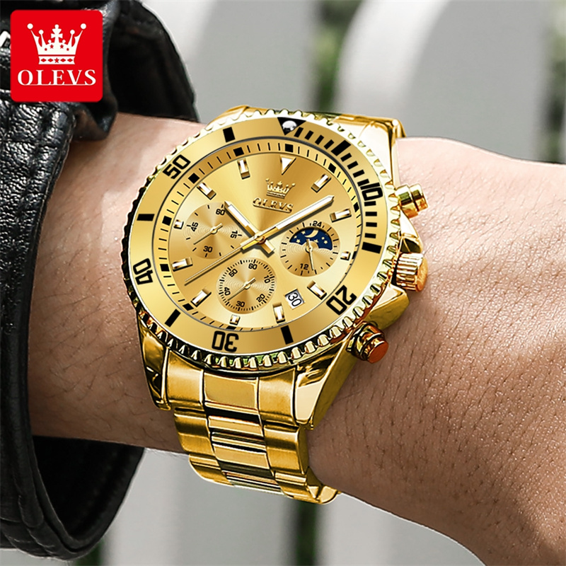 OLEVS Watch Men Top Brand Luxu - Zen Luxury Watch ulasan dan harga