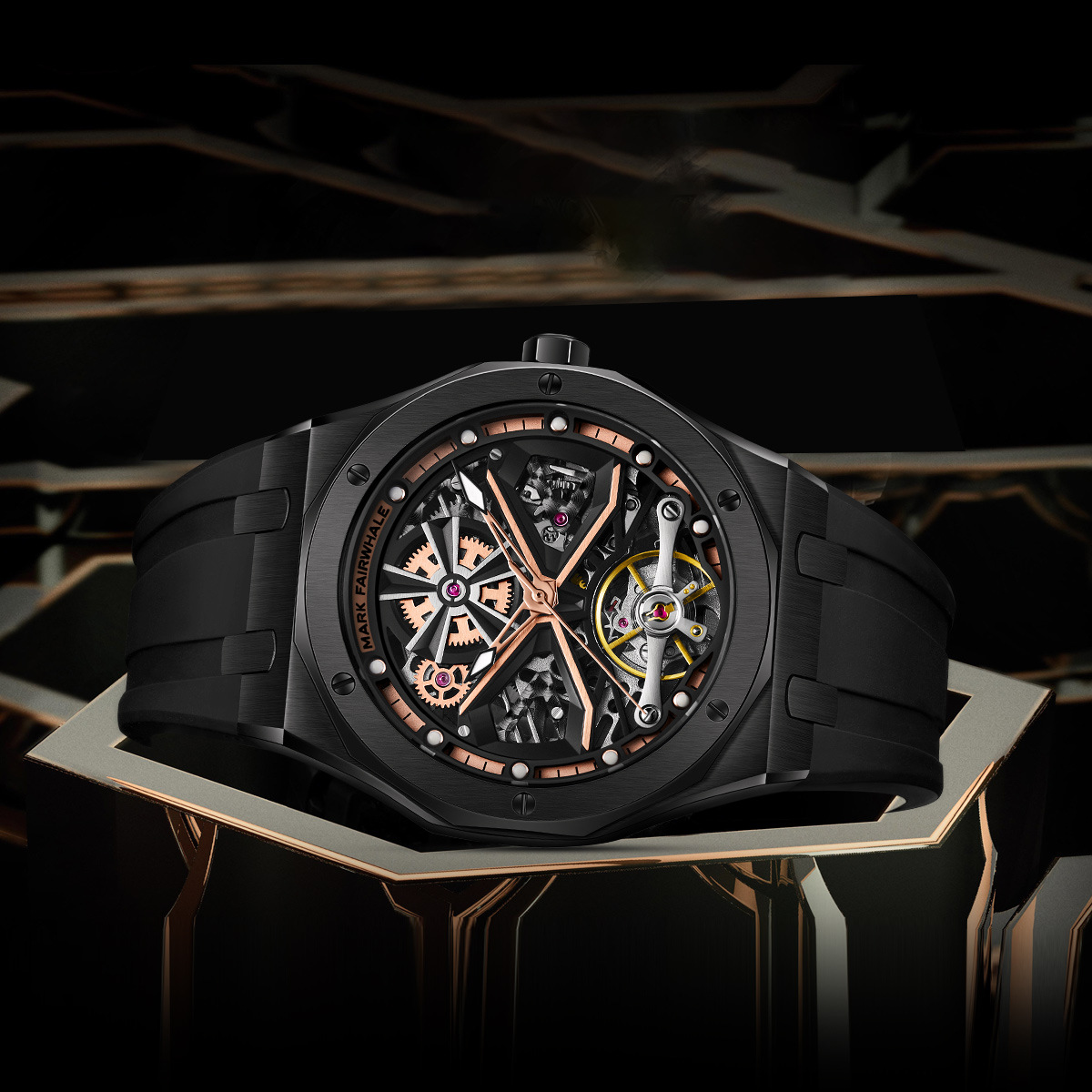 Mark Fairwhal Fashion Tourbill - Luxury Watch Hublot ulasan dan harga