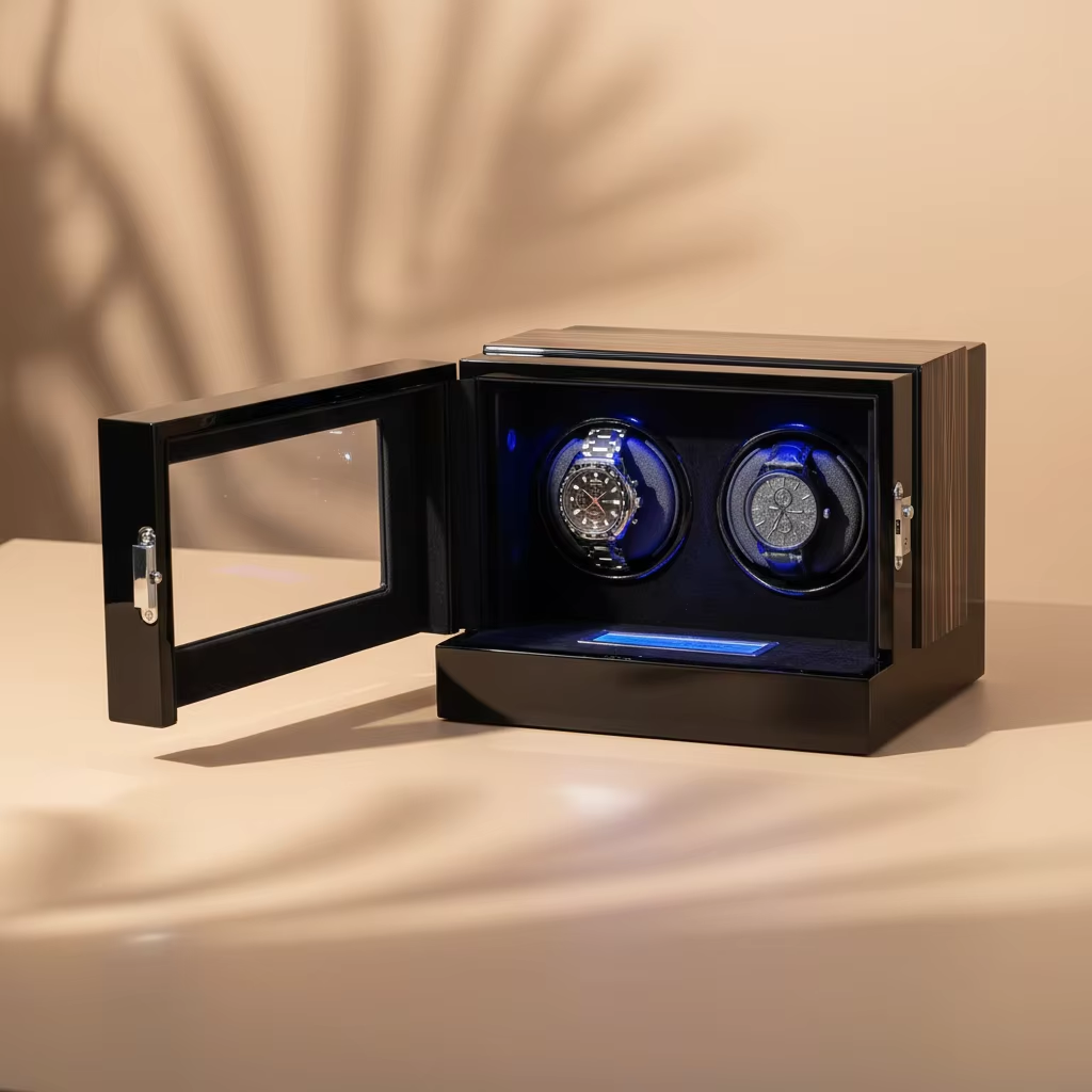 2 Slots Protective Luxury Watc - Luxury Watch Storage ulasan dan harga