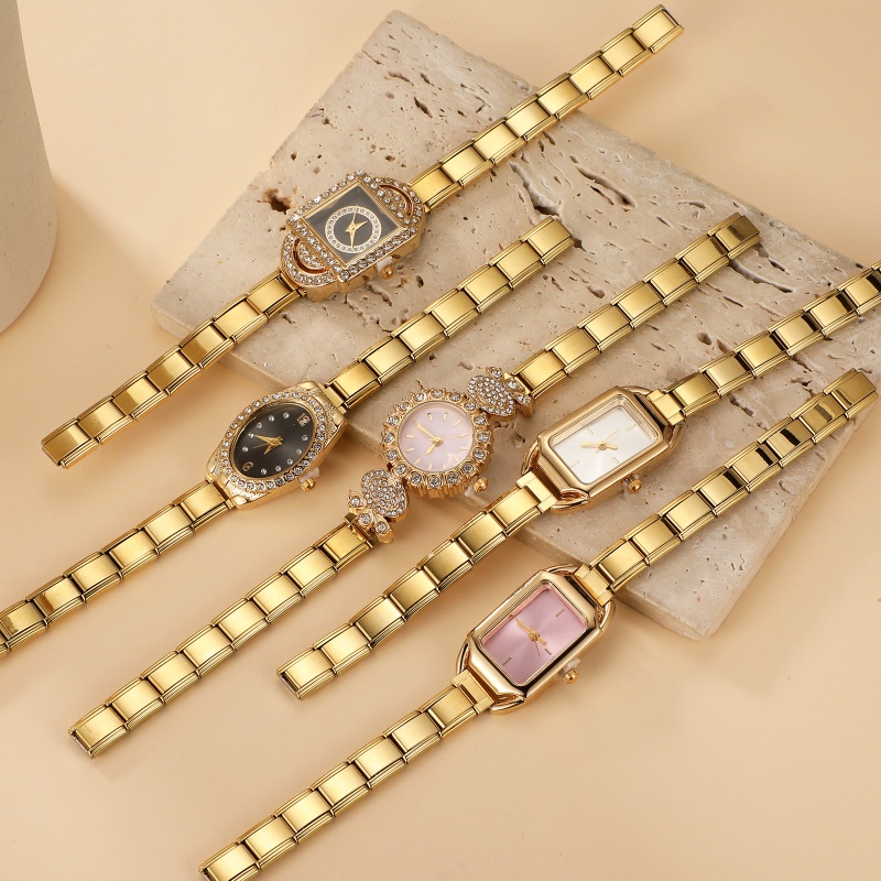 Shiny Zircon Square Luxury Wat - Luxury Watch Makes ulasan dan harga