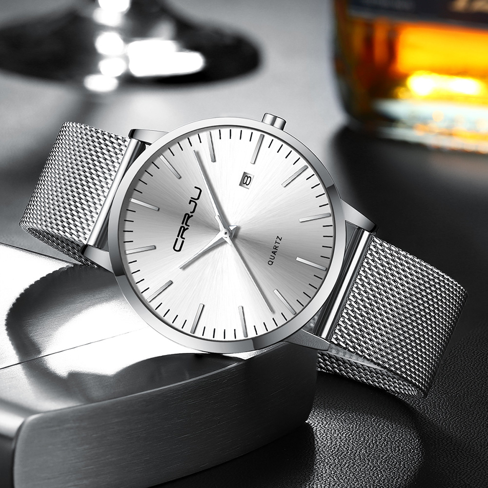 CRRJU New Fashion Mens Watches - Zen Luxury Watch ulasan dan harga