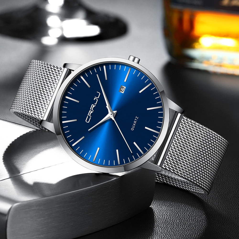 CRRJU New Fashion Mens Watches - Zen Luxury Watch ulasan dan harga