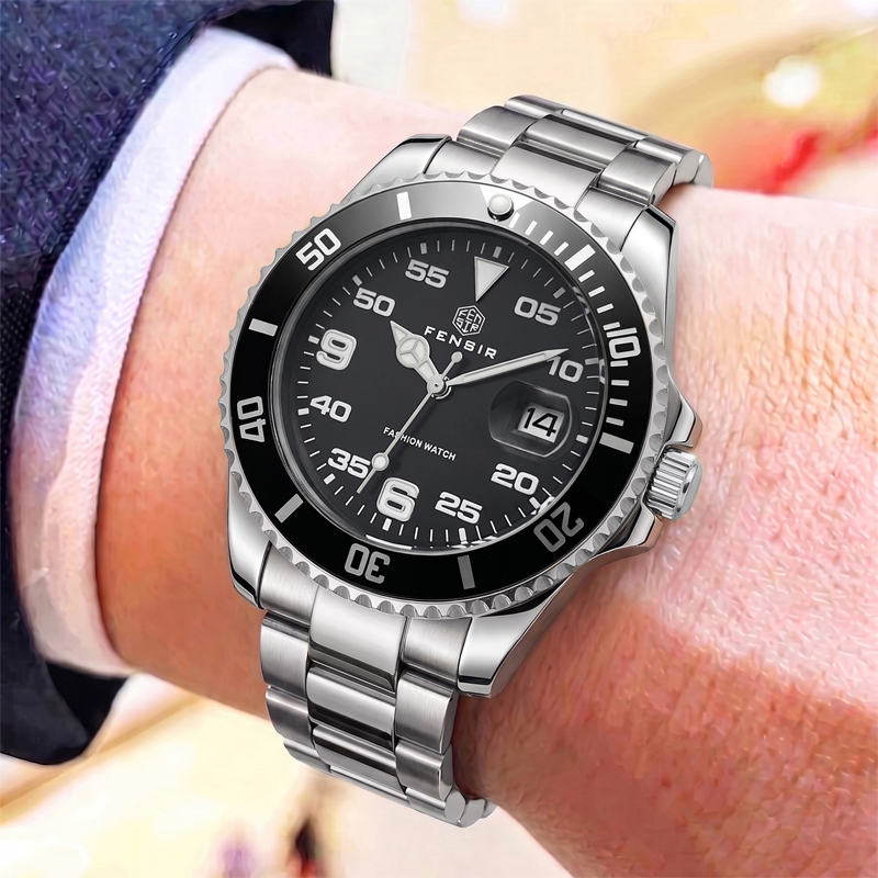 Classic men's quartz watch wit - Luxury Watch Makes ulasan dan harga
