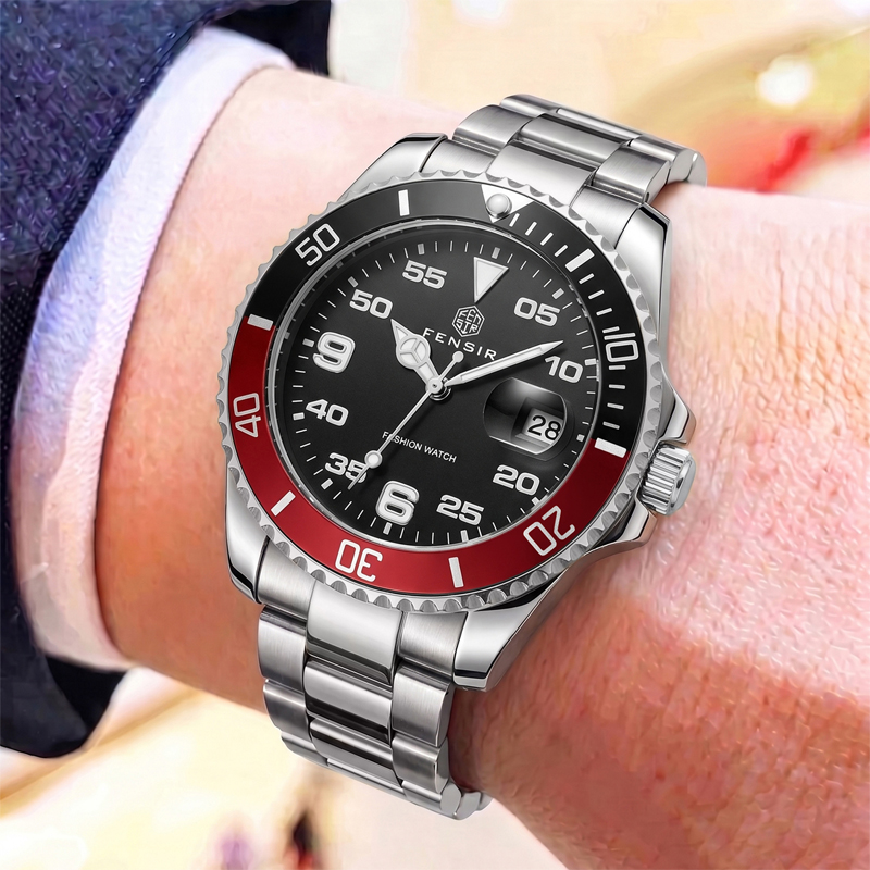 Classic men's quartz watch wit - Luxury Watch Makes ulasan dan harga