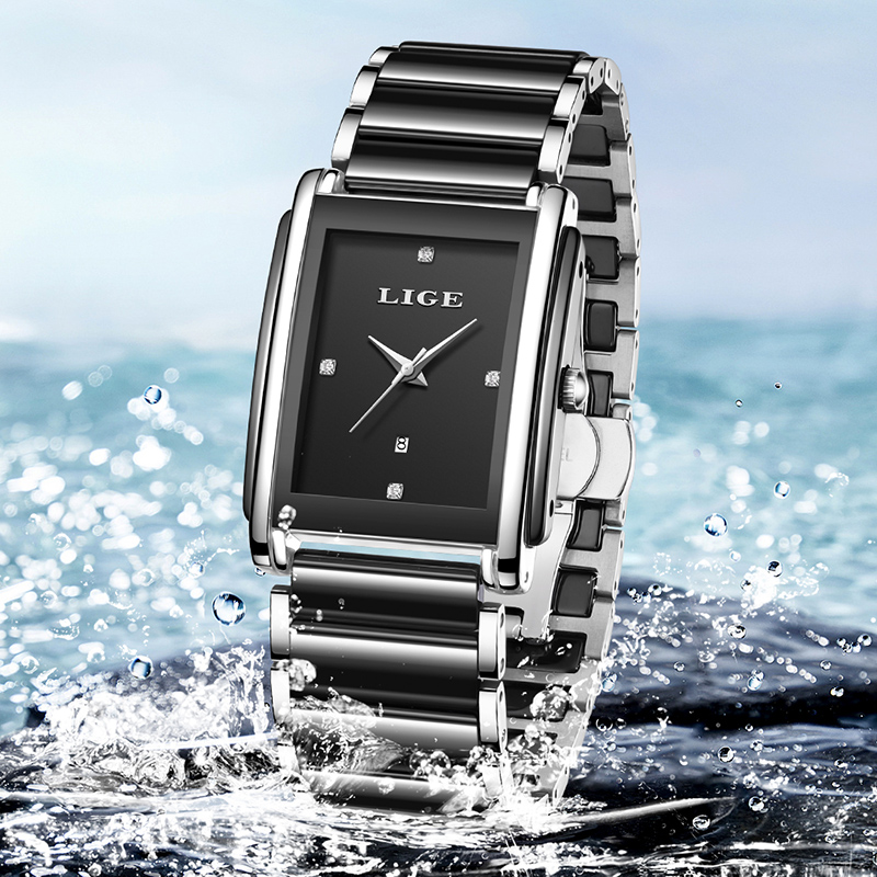 LIGE New Luxury Women Watches  - Luxury Watch Storage ulasan dan harga