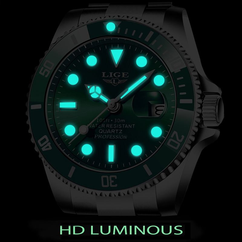 LIGE Top Brand Luxury Fashion  - Zen Luxury Watch ulasan dan harga