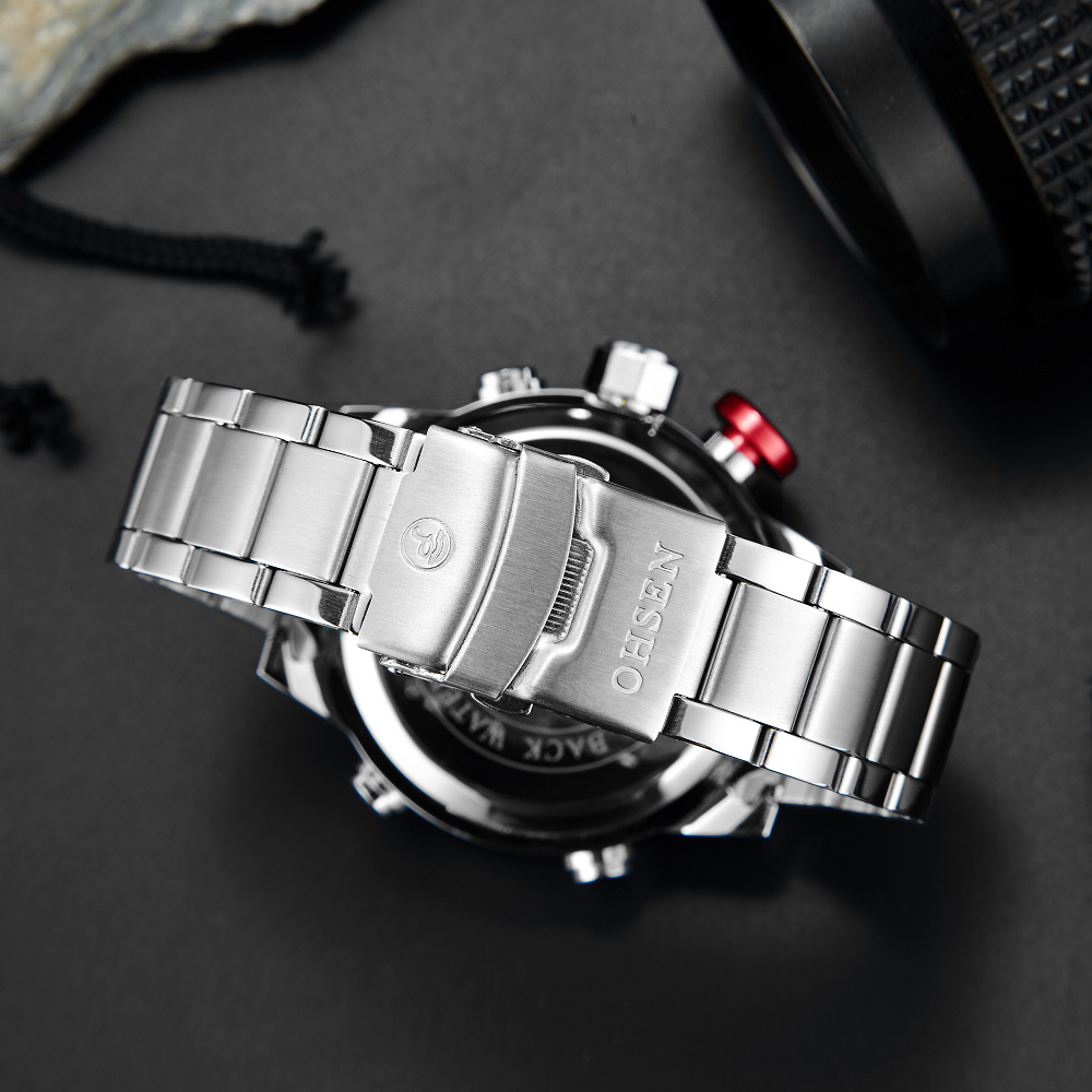 New OHSEN Brand Digital Quartz - Luxury Watch White ulasan dan harga