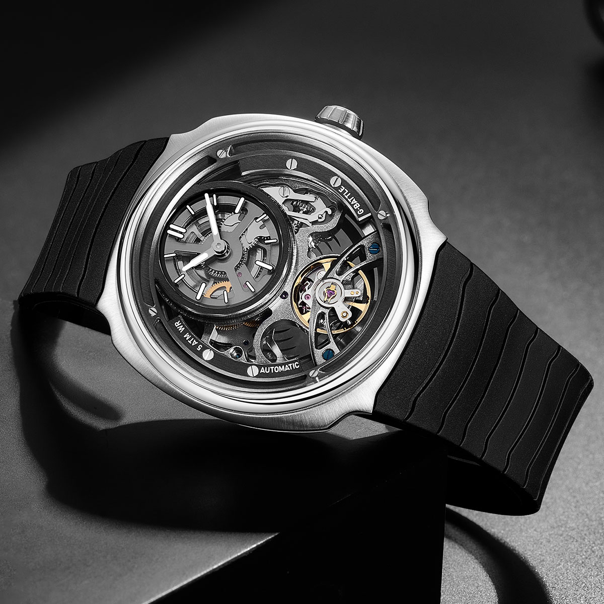 Large Dial Skeleton Mechanical - Luxury Watch Hublot ulasan dan harga
