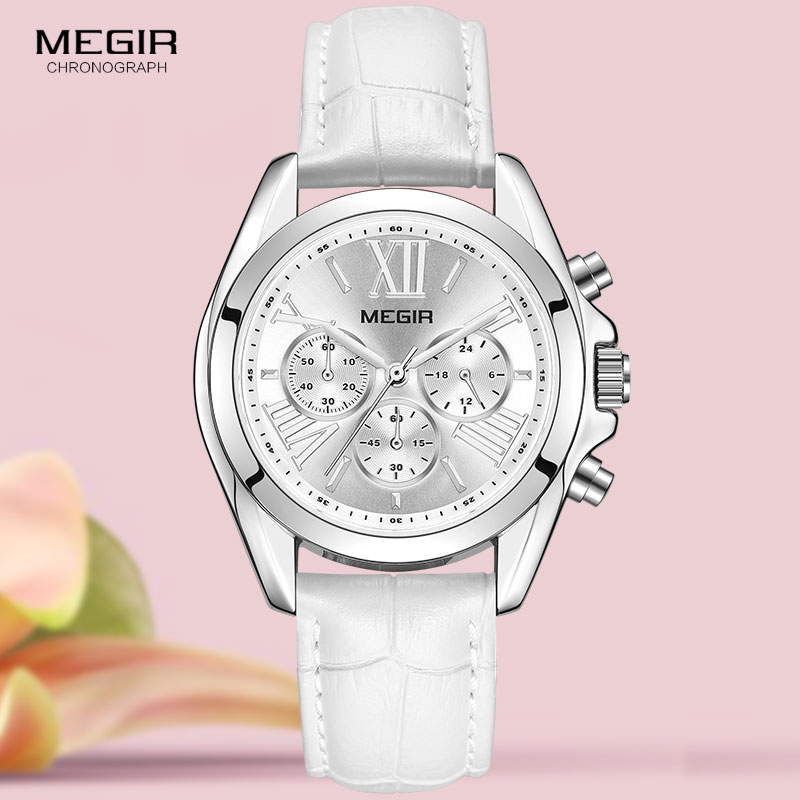 MEGIR2019 New Luxury Leather W - Luxury Watch White ulasan dan harga
