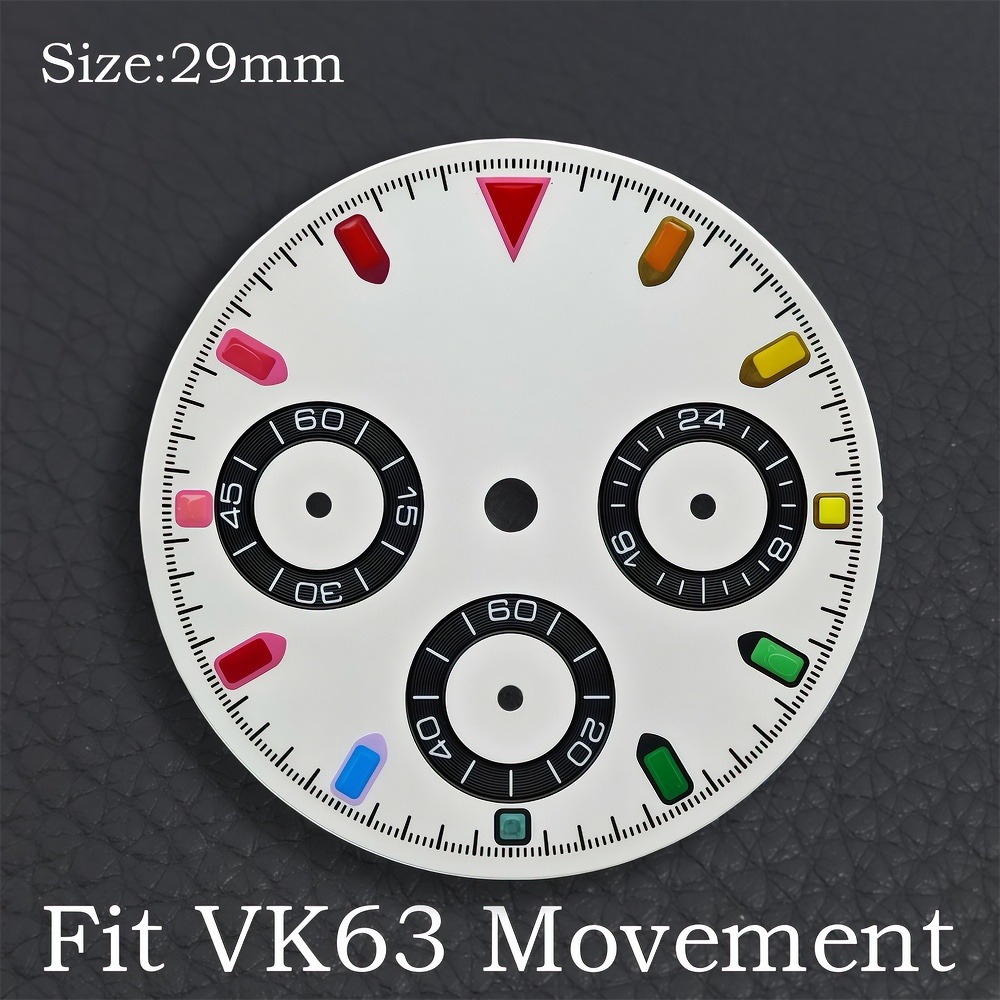 VK63 29mm Dial Watch Hands Gre - Luxury Watch With Green Dial ulasan dan harga