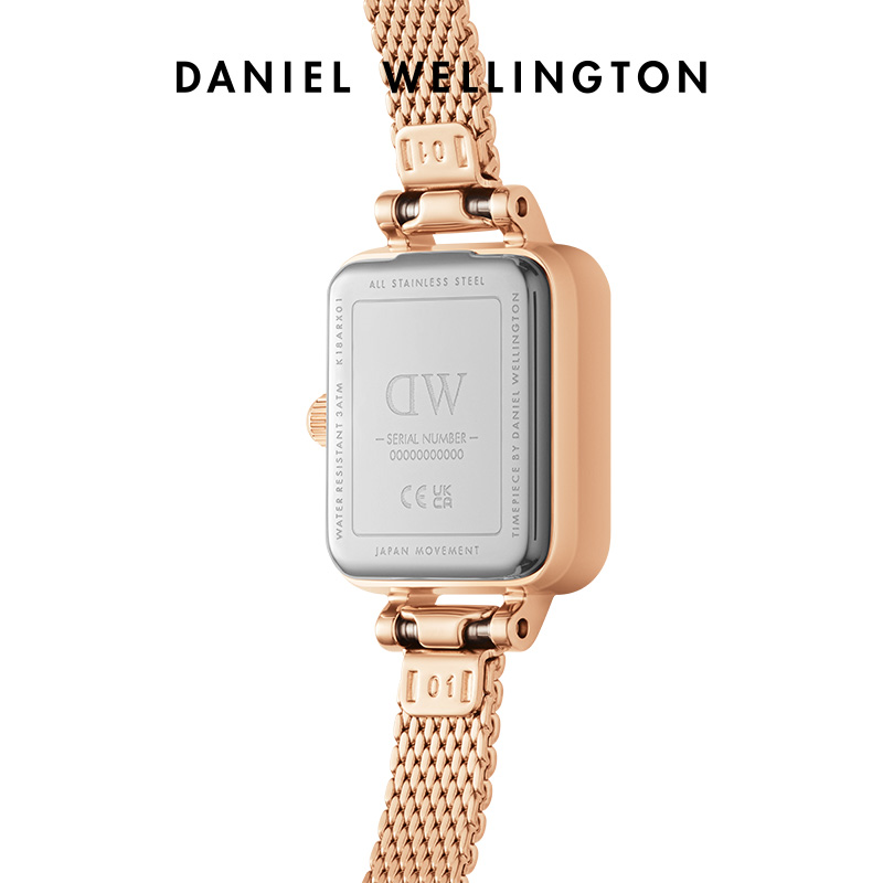 Daniel Wellington Quadro Mini  - Luxury Watch White ulasan dan harga