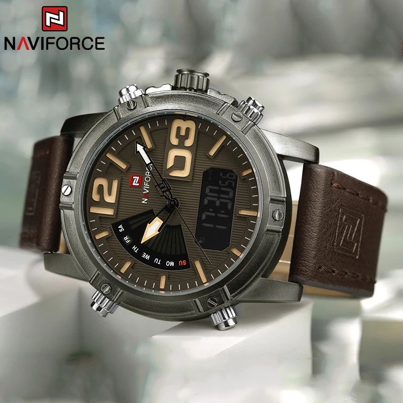 NAVIFORCE Top Brand Men Watch  - Luxury Watch Zone ulasan dan harga