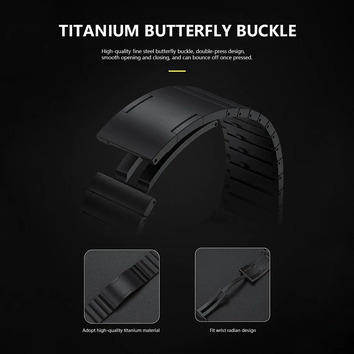 22mm Quick Fit Titanium Metal  - Luxury Watch Galaxy ulasan dan harga