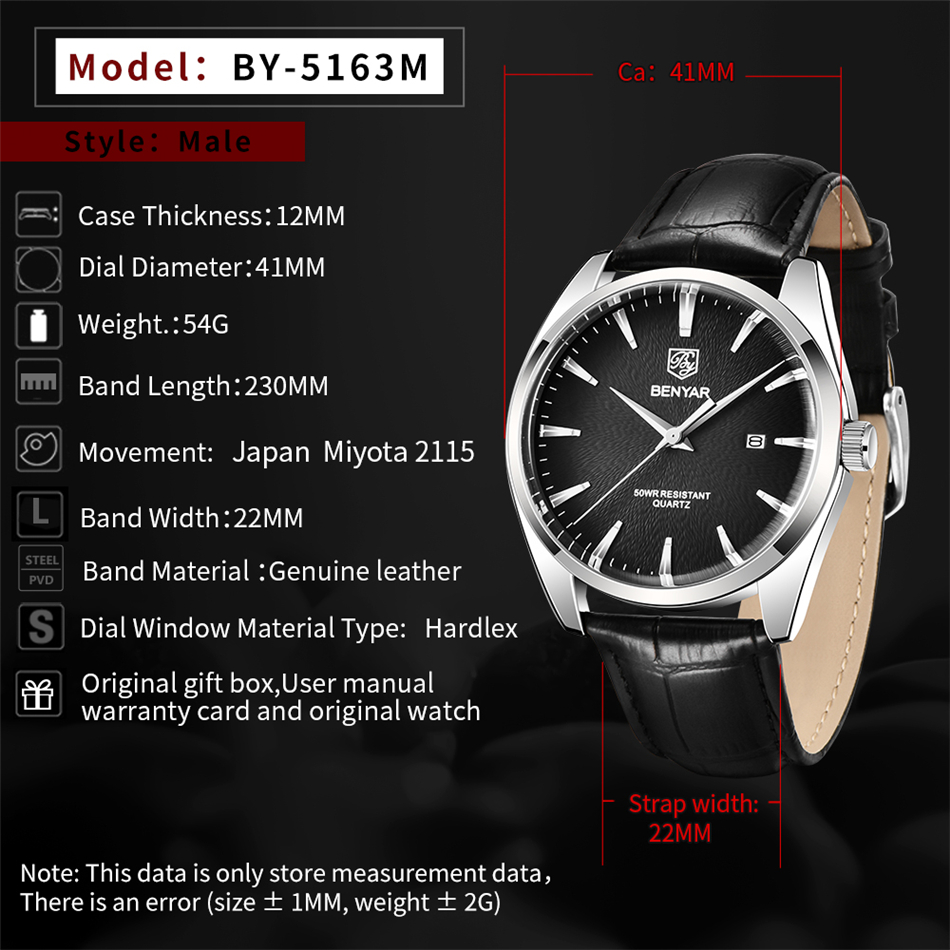 Benyar 5163 Top Brand Luxury M - Luxury Watch Audemars Piguet ulasan dan harga