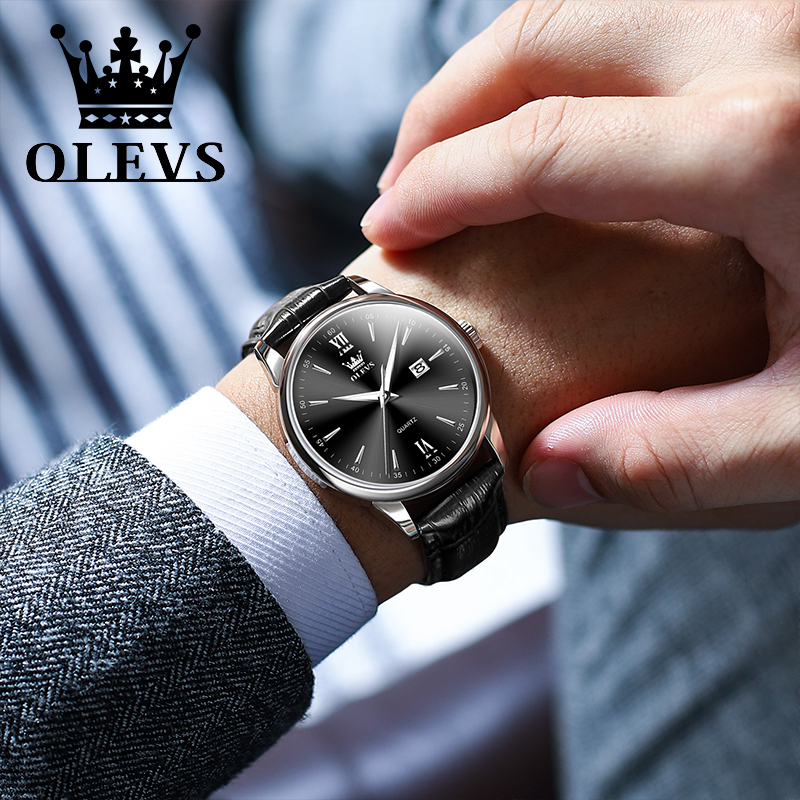 OLEVS Quartz Men's Watch Fashi - Luxury Watch Audemars Piguet ulasan dan harga