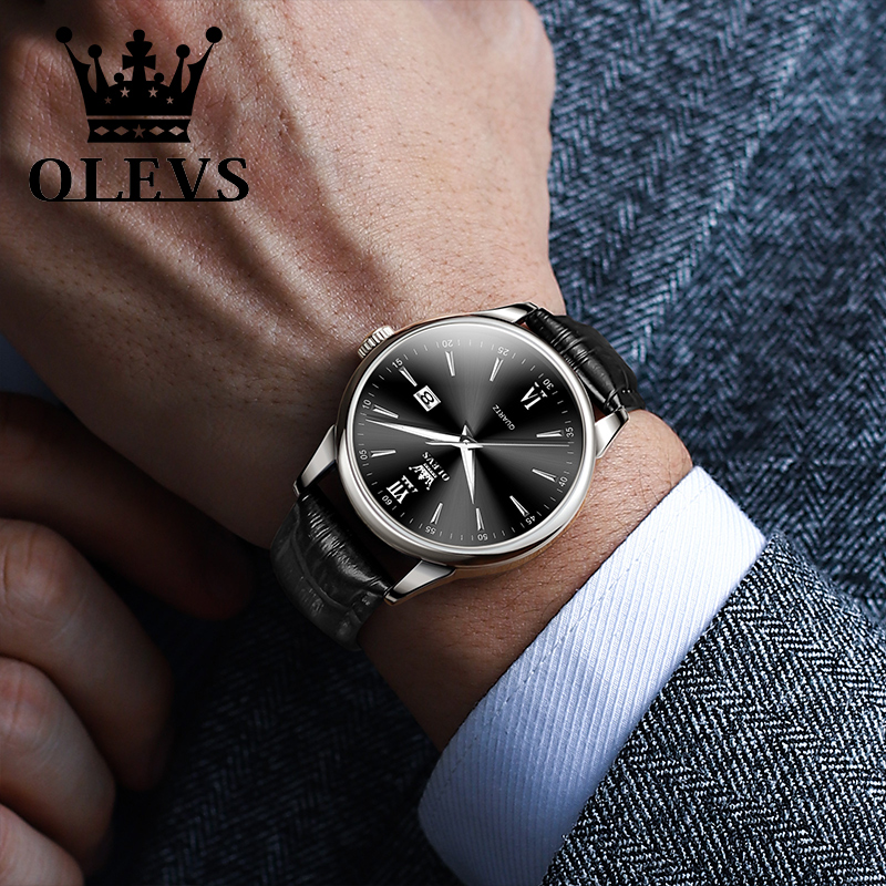 OLEVS Quartz Men's Watch Fashi - Luxury Watch Audemars Piguet ulasan dan harga