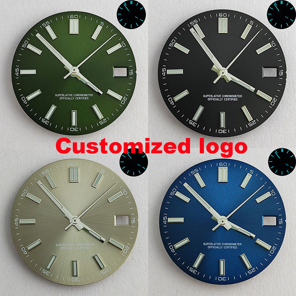 NH35 dial NH35 watch dial blue - Luxury Watch With Green Dial ulasan dan harga