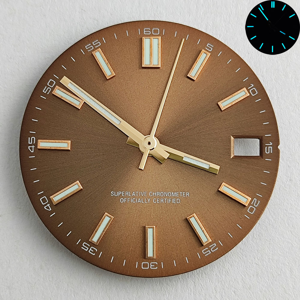 NH35 dial NH35 watch dial blue - Luxury Watch With Green Dial ulasan dan harga
