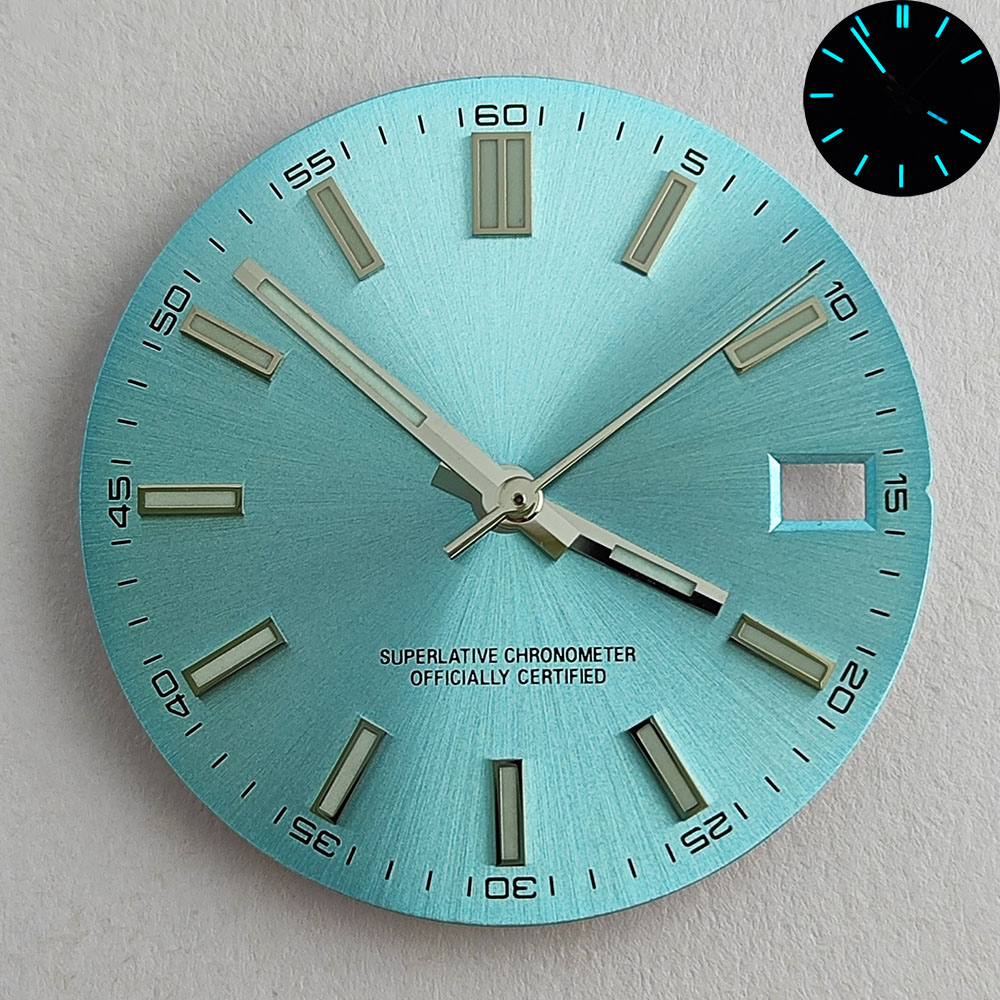 NH35 dial NH35 watch dial blue - Luxury Watch With Green Dial ulasan dan harga
