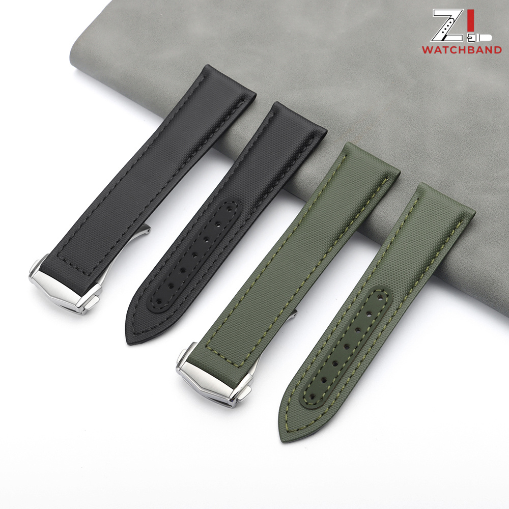 20mm 21mm 22mm Nylon Sailcloth - Omega Watch Speedmaster ulasan dan harga