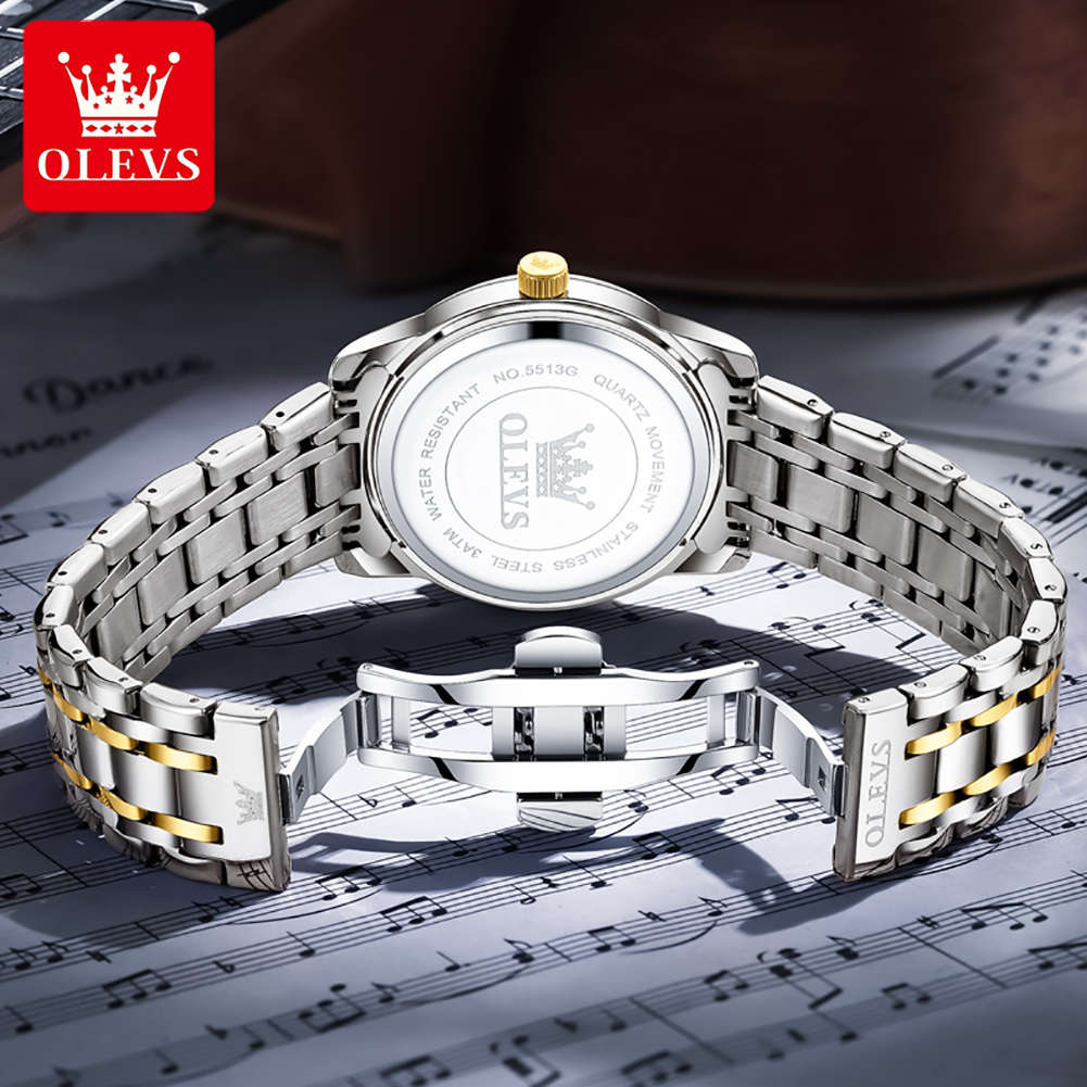OLEVS Brand Fashion men's watc - Luxury Watch Brand ulasan dan harga