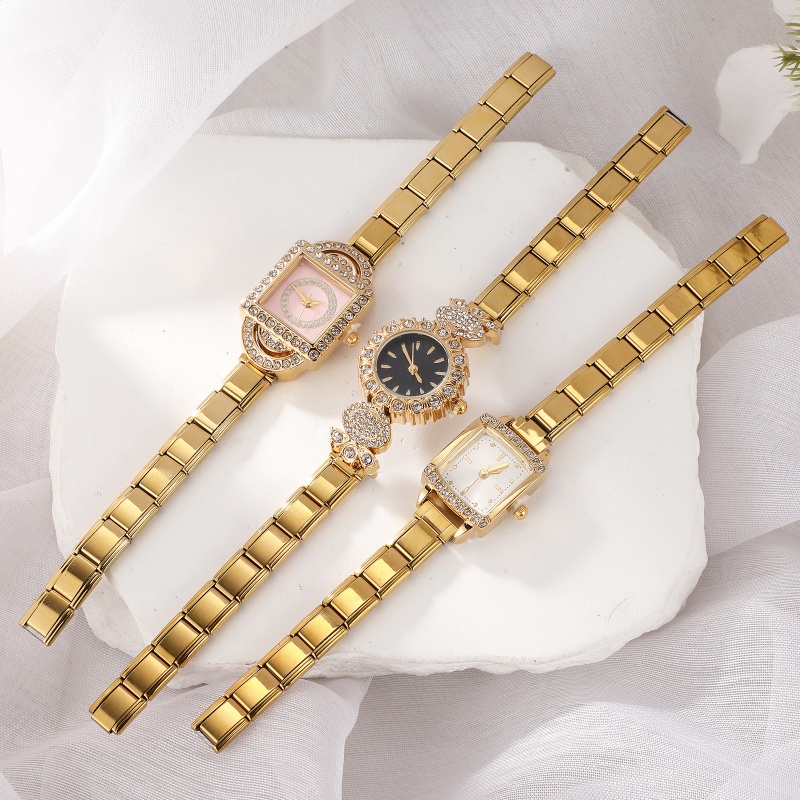 Shiny Zircon Square Luxury Wat - Luxury Watch Makes ulasan dan harga