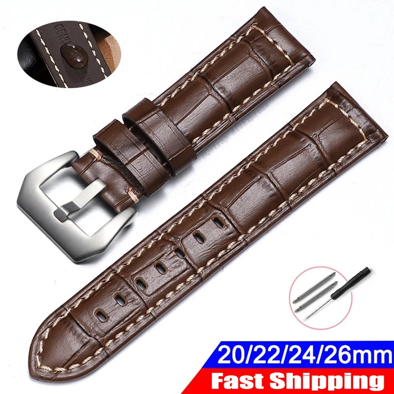 Leather Universal Replacement  - Luxury Watch Panerai ulasan dan harga