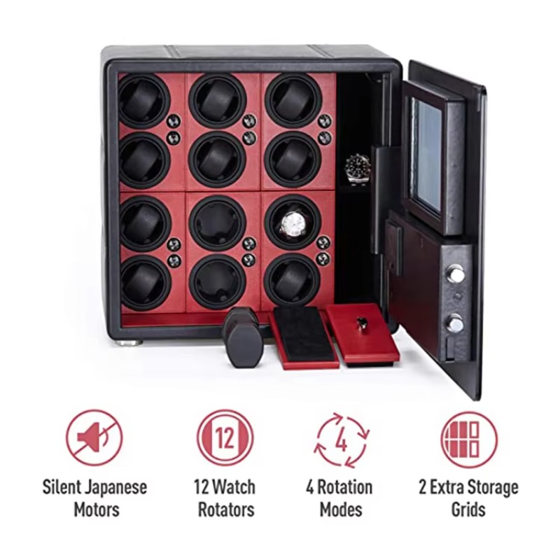 Luxury 12 Automatic Rotors and - Luxury Watch Storage ulasan dan harga