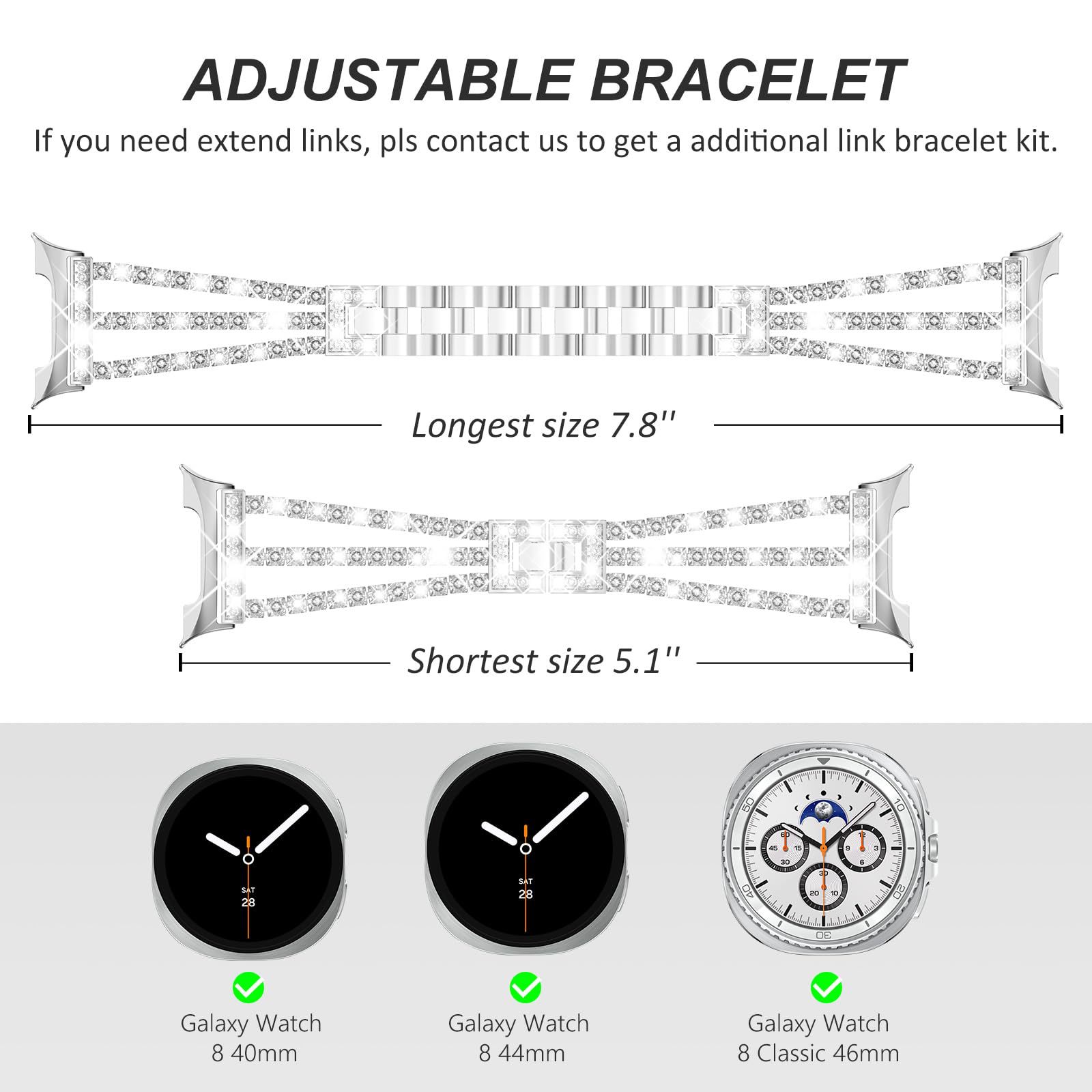 Diamond Strap For Samsung Gala - Luxury Watch Galaxy ulasan dan harga