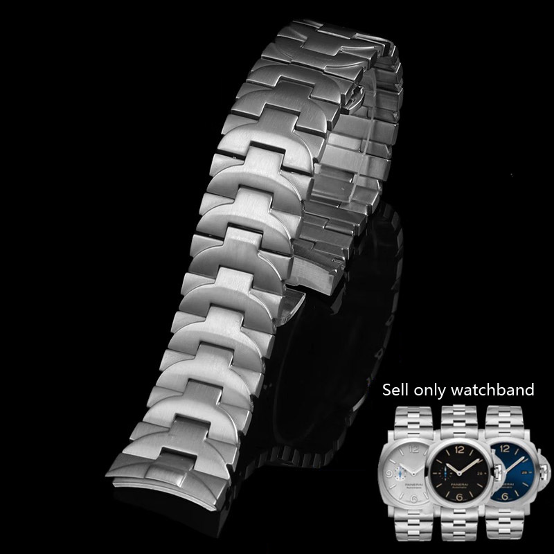 22mm 24mm Stainless Steel Brac - Luxury Watch Panerai ulasan dan harga