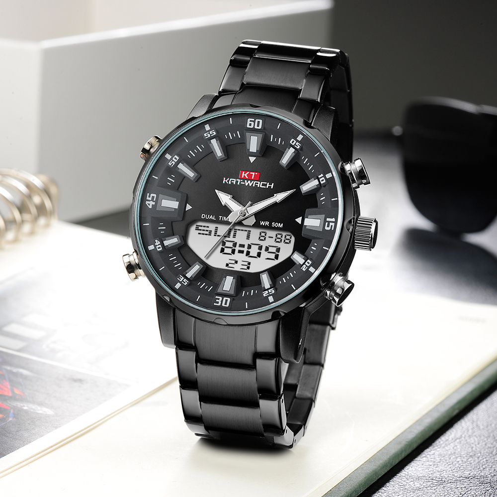 KAT-WACH Luxury Men's Quartz D - Luxury Watch Zone ulasan dan harga