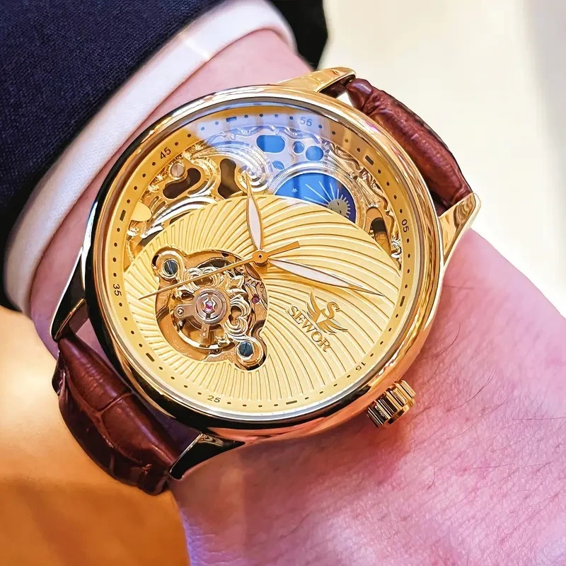Luxurious Men's Automatic Mech - Luxury Watch Makes ulasan dan harga