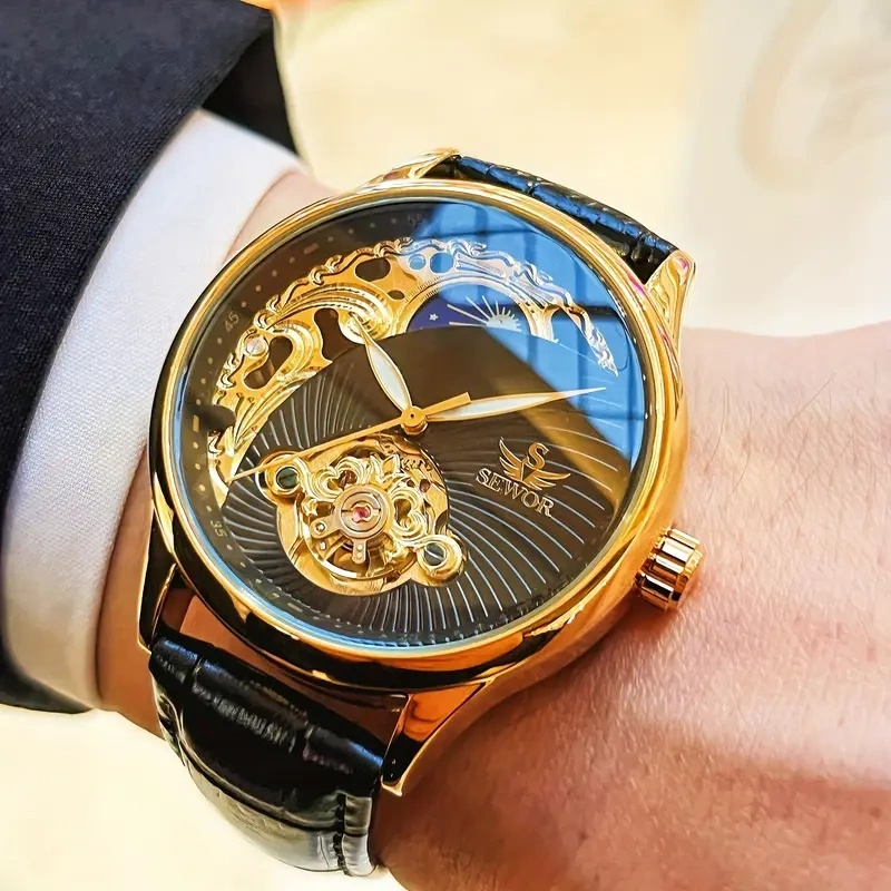 Luxurious Men's Automatic Mech - Luxury Watch Makes ulasan dan harga