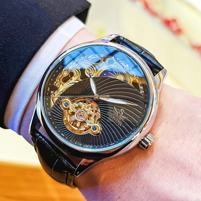Luxurious Men's Automatic Mech - Luxury Watch Makes ulasan dan harga