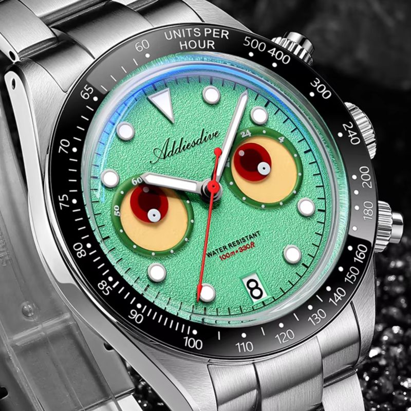 ADDIESDIVE Chronograph Quartz  - Luxury Watch Makes ulasan dan harga