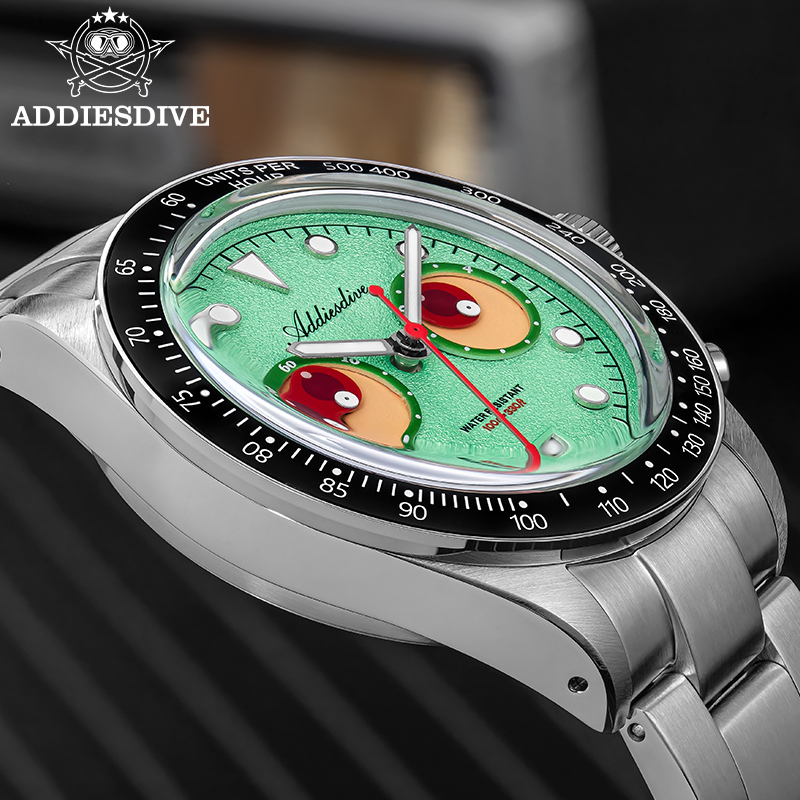 ADDIESDIVE Chronograph Quartz  - Luxury Watch Makes ulasan dan harga