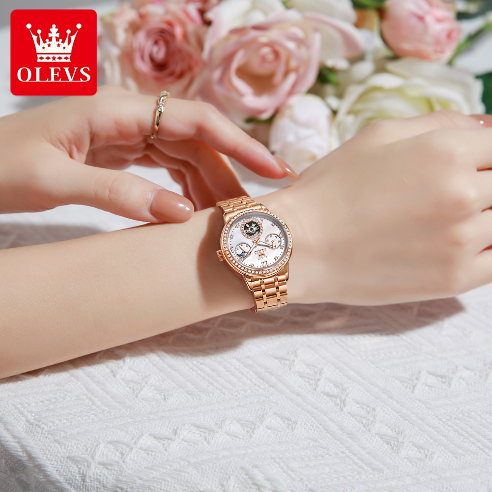 OLEVS Women's Watches Top Bran - Luxury Watch Hand ulasan dan harga
